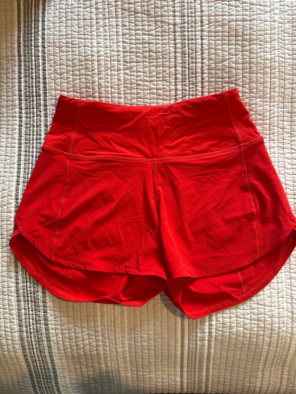 lululemon athletica Red Performance High-Waist Running Shorts 2